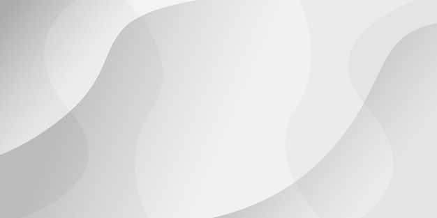 minimal grey white abstract background with dynamic waves