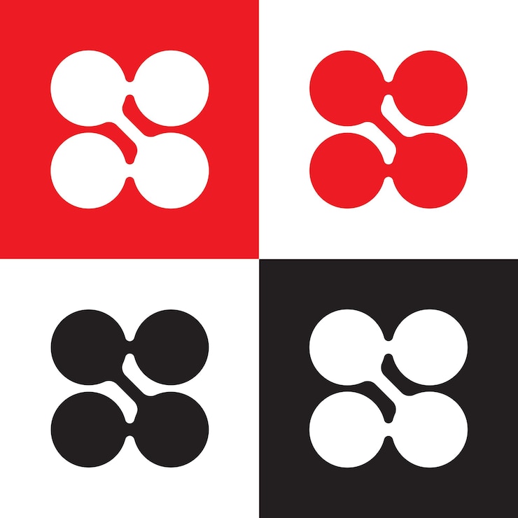 Vektör minimal rounded s logo