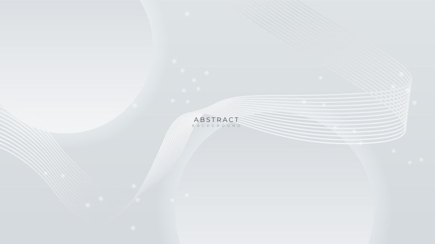 Minimal simple minimal white geometric shapes abstract modern background design Design for poster template on web backdrop banner brochure website flyer landing page presentation and webinar