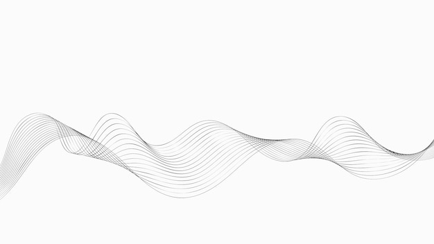 minimal wavy lines background