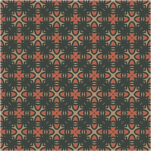 Minimalist abstract in ethnic pattern design