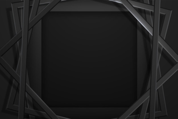 Minimalist black premium abstract background