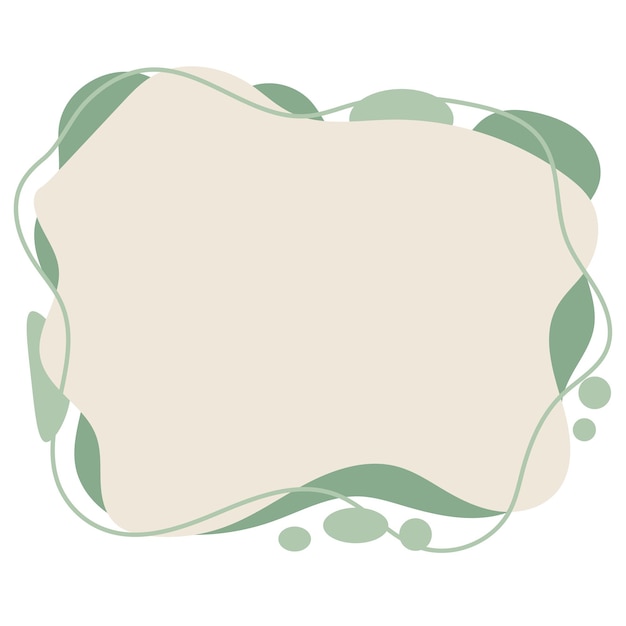 Minimalist Blob Text Box