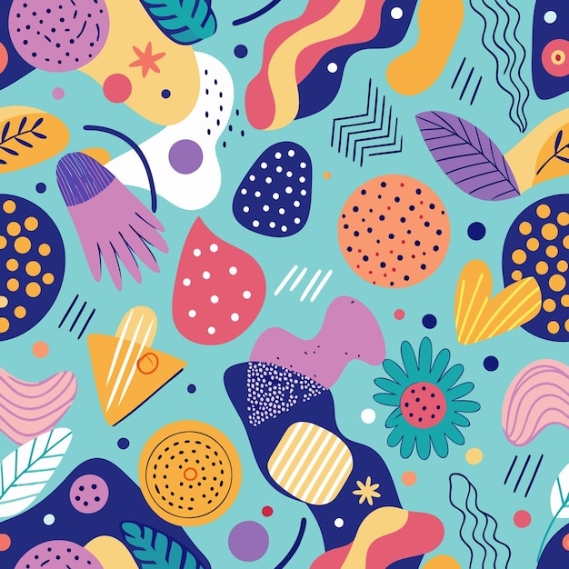 minimalist colorful background