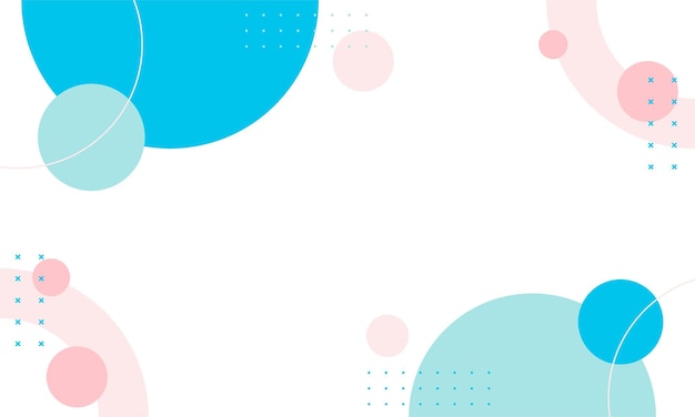 Minimalist flat abstract background