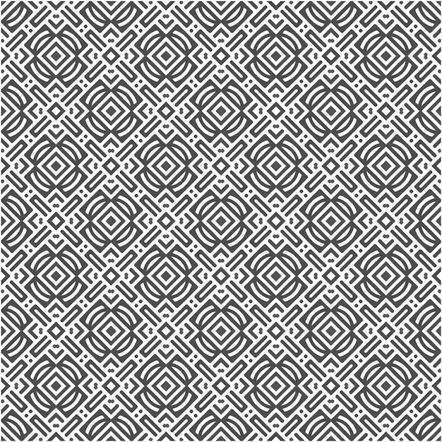 Minimalist geometric abstract seamless pattern  
