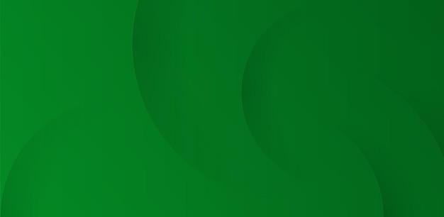 Minimalist Green Abstract Curve Premium Vector Background