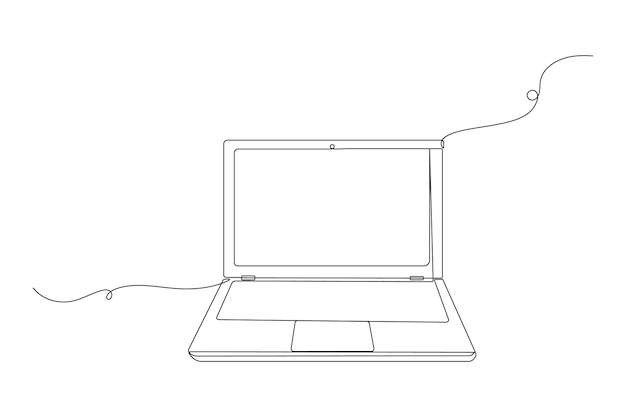 Minimalist Laptop Computer Design