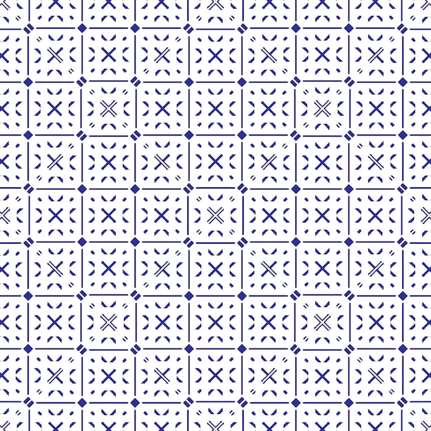 minimalist retroinspired pattern with colorful lines and abstract shapes