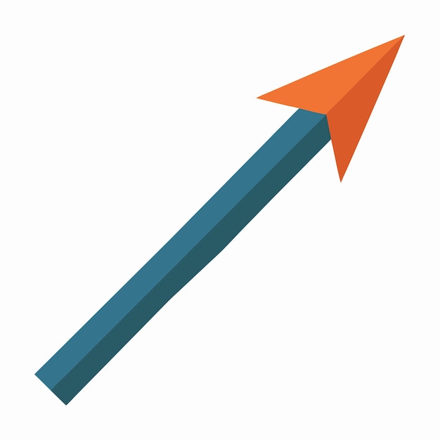Minimalist Right Left Up Down Arrow Flat Vector Illustration Icon for Website UI and App Design