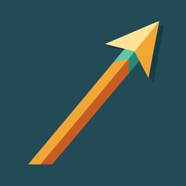 Minimalist Right Left Up Down Arrow Flat Vector Illustration Icon for Website UI and App Design