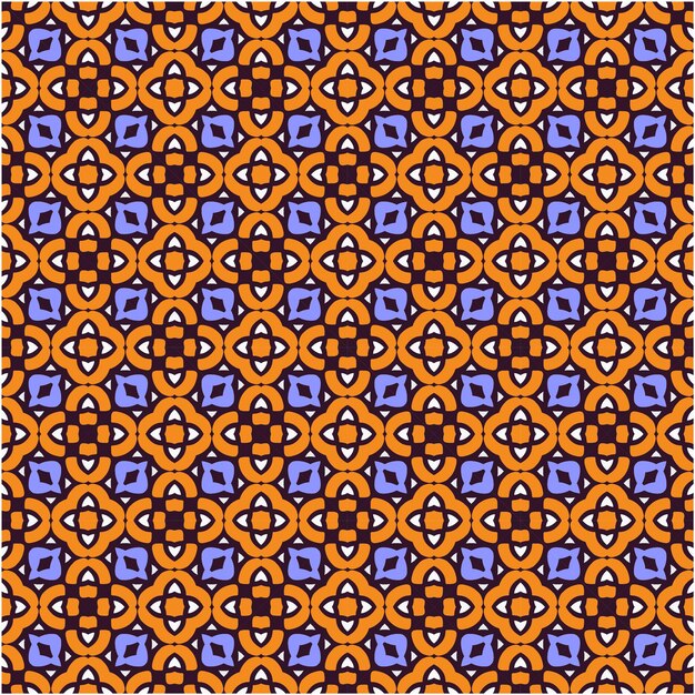 Minimalist seamless pattern batik motif style