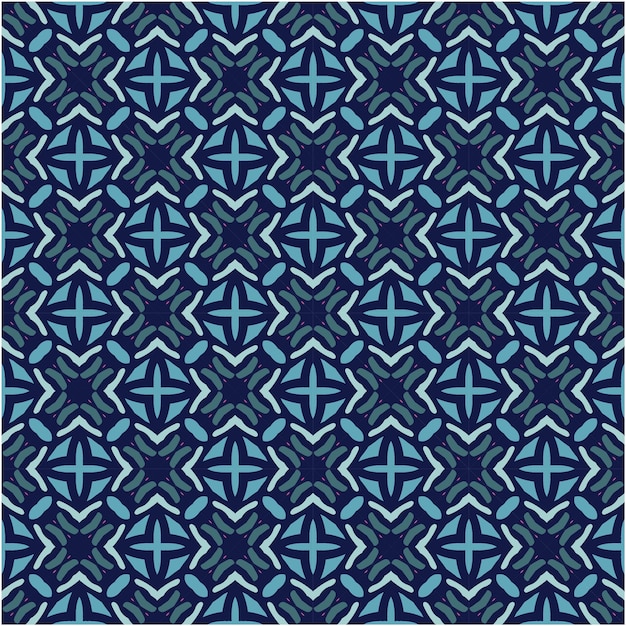 Minimalist seamless pattern design with ethnic style