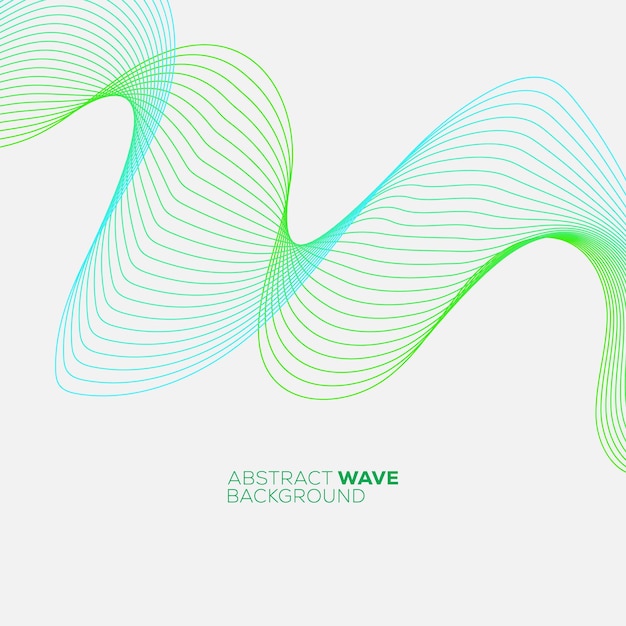 minimalist simple background with wavy lines