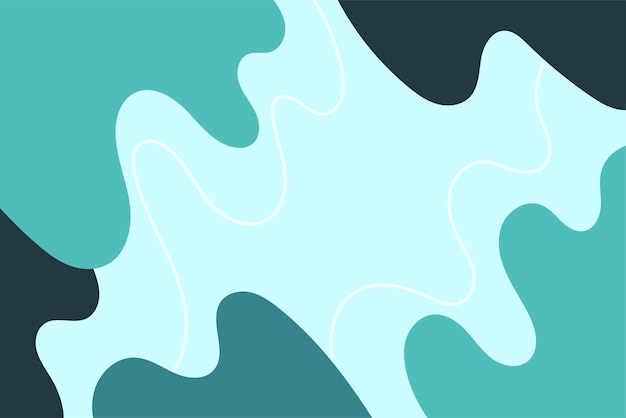 Minimalist style hand painted liquid background