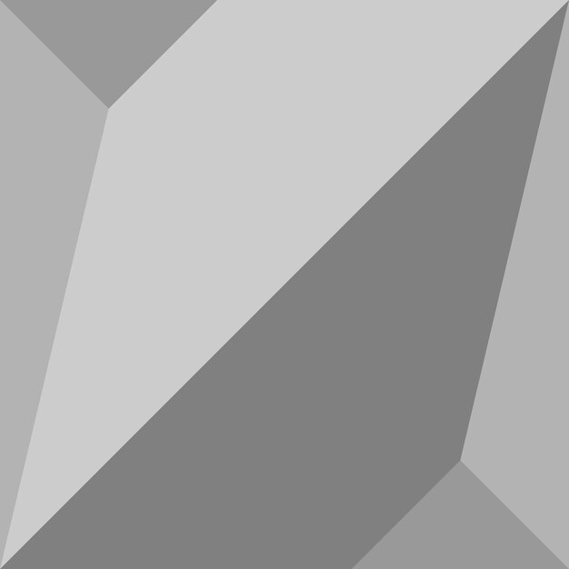 Minimalist threedimensional plane vector illusion constructed by triangular shapes for modern inter