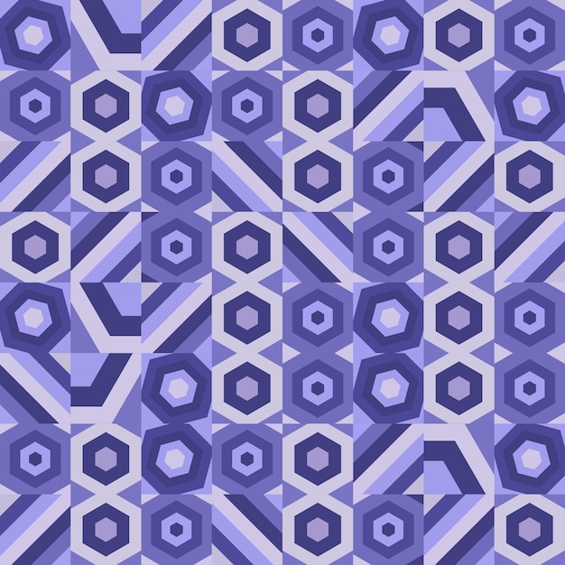 Minimalistic Geometry composition style in mulita Color texture Design with text on blue background
