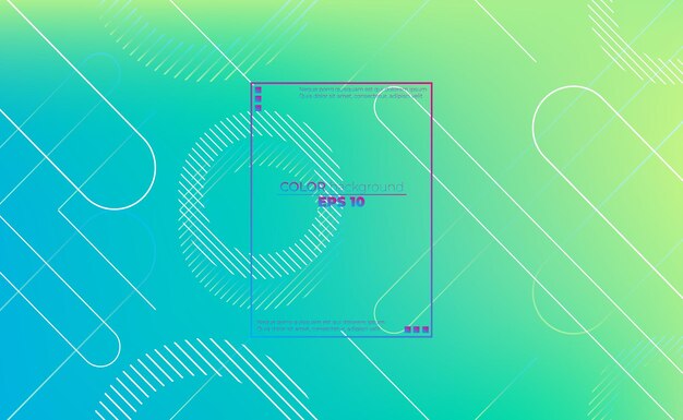 Minimalistisk geometrisk bakgrund, lutningsformersammansättning. Lämplig för presentkort, affisch på vägg, affischmall, landningssida, UI UX, omslagsbok, banner, inlägg på sociala medier