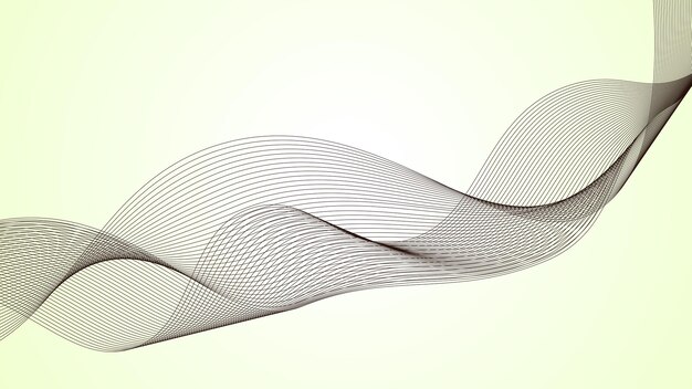 Mint and white abstract background with curve line wallpaper vector image for backdrop