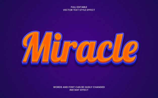 Miracle Text Effect