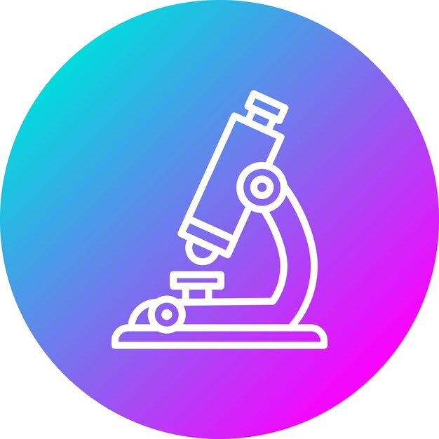 Miscroscope vector icon Can be used for Chemistry iconset