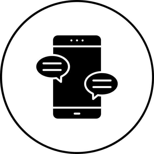 Mobile Chat Icon