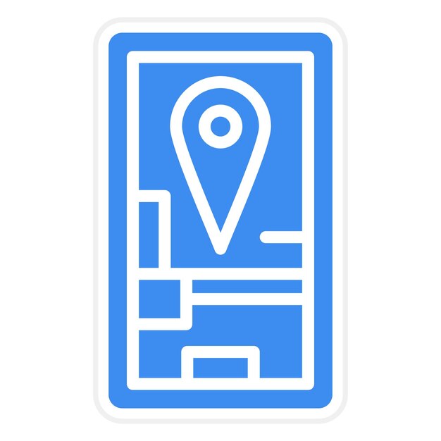 Mobile GPS Icon Style