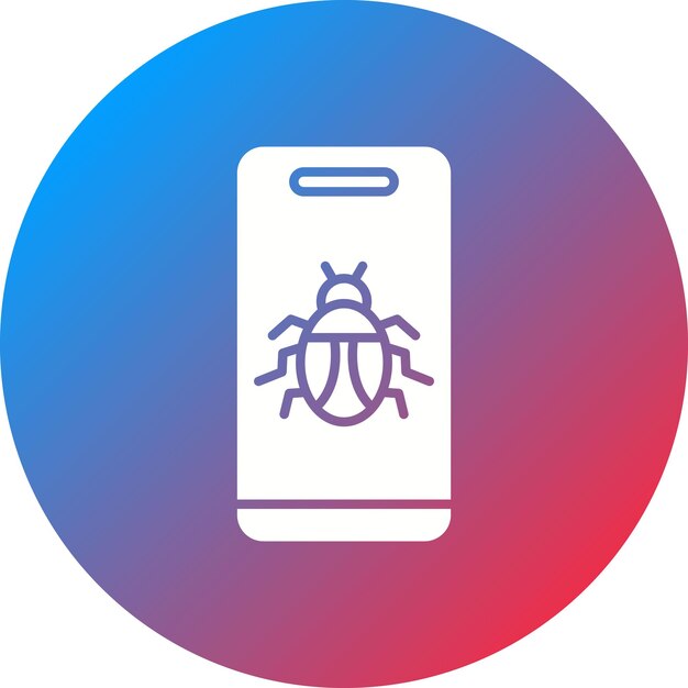 Mobile Virus icon vector image Can be used for Cyber Security