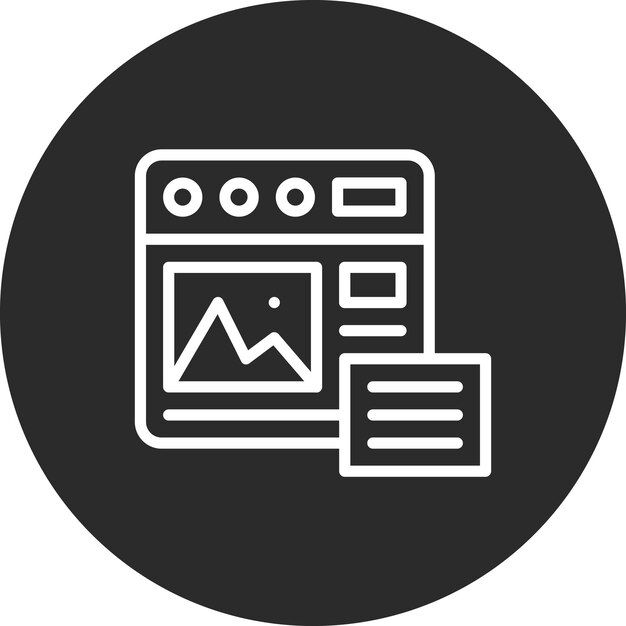 mockup design vector icon illustration of coding and development iconset