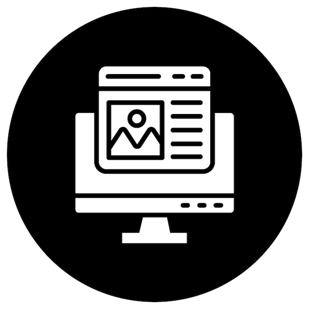 mockup vector icon design illustration