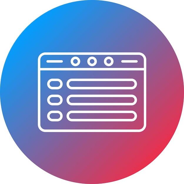 modal icon vector image can be used for ux and ui