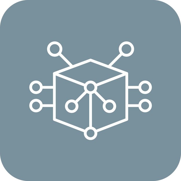 model icon vector image can be used for artificial intelligence