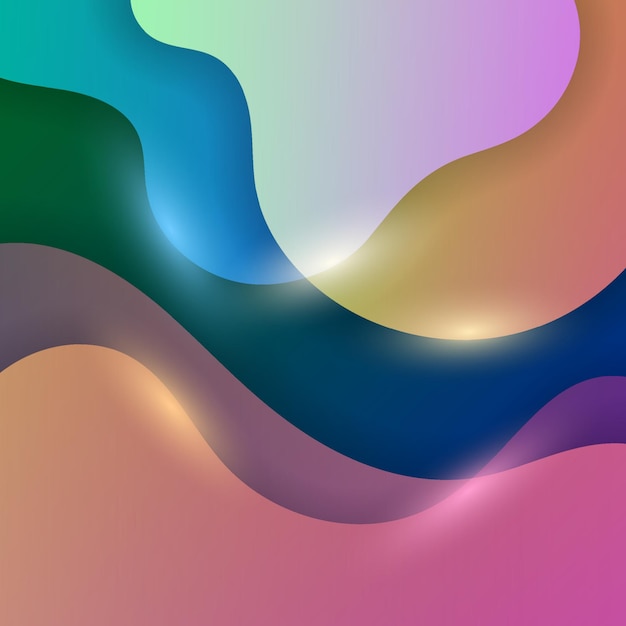 Modern 3d texture background design colors wave