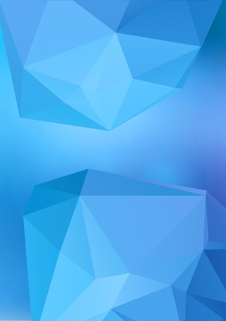 modern abstract background triangles 3d effect glowing light17