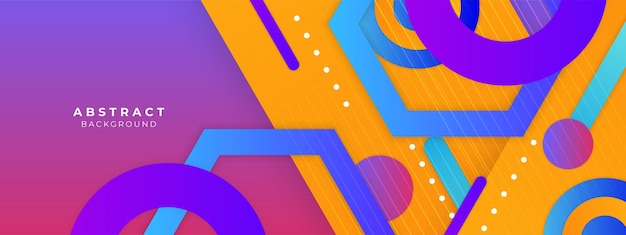 Modern abstract background with different colors vector illustration
