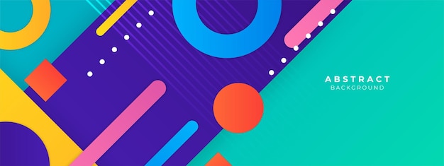modern abstract background with different colors vector illustration