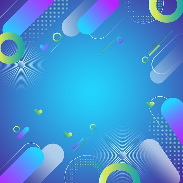 modern abstract background with halftone elements composed of geometric shapes and line