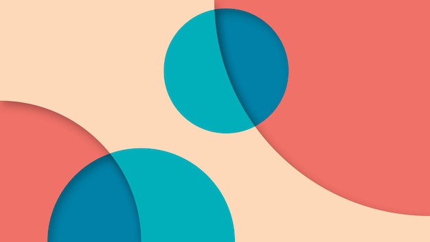 modern abstract background with round element and pastel color