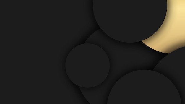Modern abstract black background for presentation