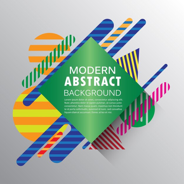 modern abstract geometric pattern background design