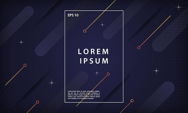 modern abstract gradient dynamic minimal color round diagonal stripe dark blue and orange background