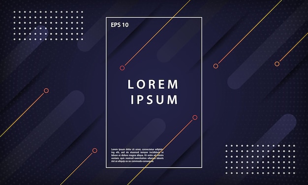 modern abstract gradient dynamic minimal color round diagonal stripe dark blue and orange background