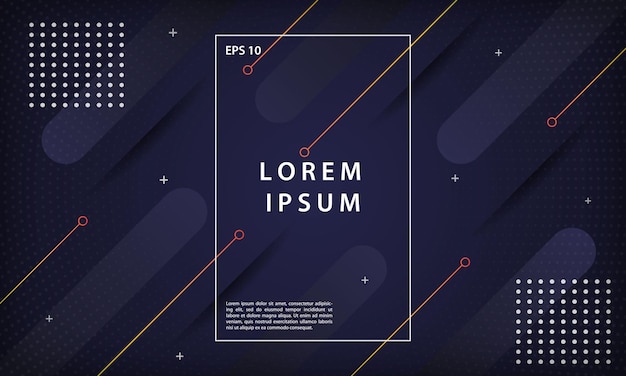 modern abstract gradient dynamic minimal color round diagonal stripe dark blue and orange background