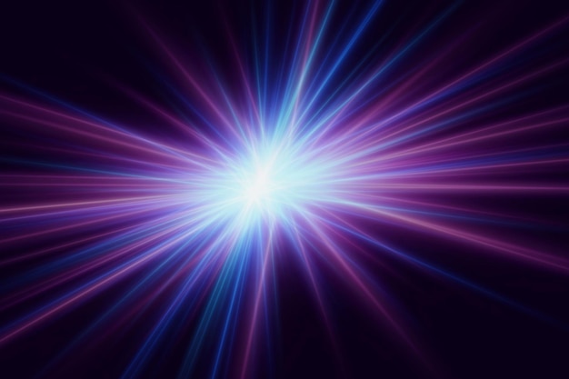 Modern abstract high speed motion Dynamic light paths of light movement