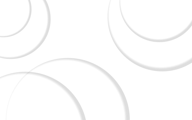Modern abstract light silver background elegant circle shape design