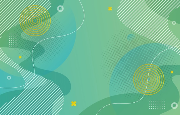 Modern Abstract Mint Green Gradient Background