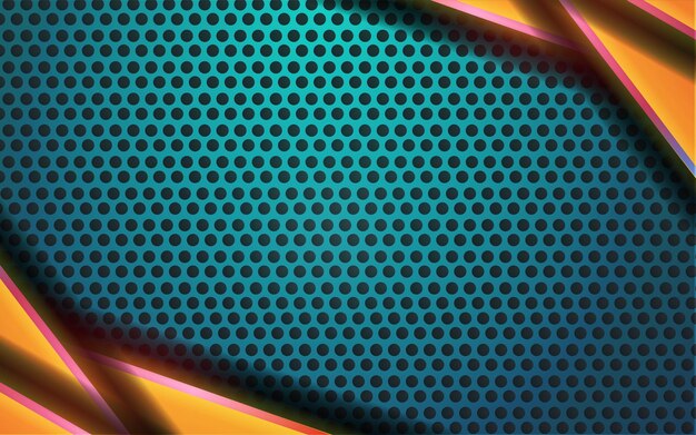 Modern abstract technology overlap layer background vector