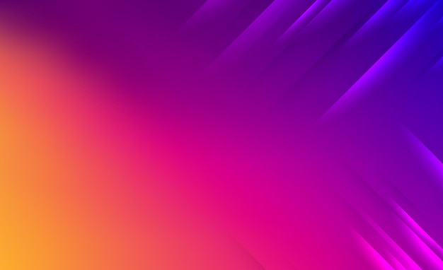 Modern Abstract Vector Gradient Purple Background with Colorful Wave Design
