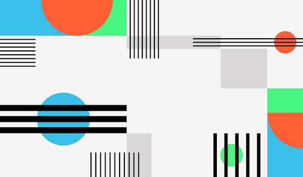 modern and clean abstract vector background with shapes and lines