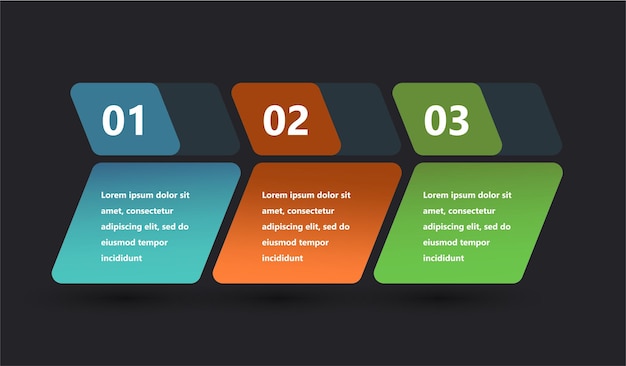 Modern and creative infographics made in the form of a vector template Bright colors and abstract design elements are used For use in presentations web design and reports Simple and clear